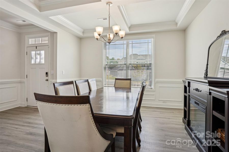 Furnished interior view inside a new home in Falls Cove, Troutman (Image 15).