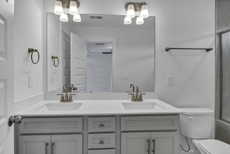 Furnished interior view inside a new home in Lake Carolina Townhomes, Columbia (Image 14).