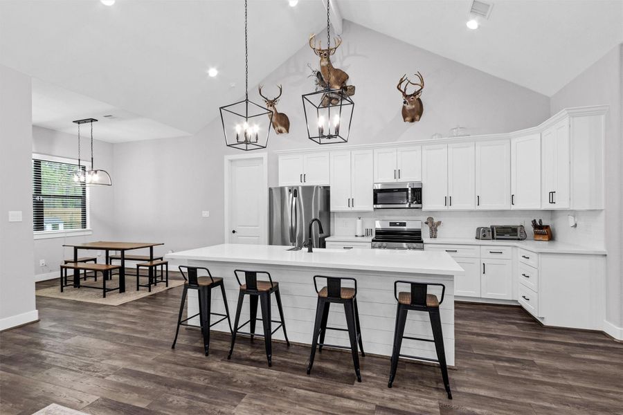 Furnished interior view inside a new home in , Magnolia (Image 32).