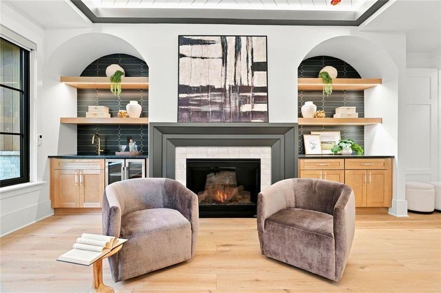Furnished interior view inside a new home in , Alpharetta (Image 67). Furnished interior view inside a new home in , Alpharetta (Image 67).