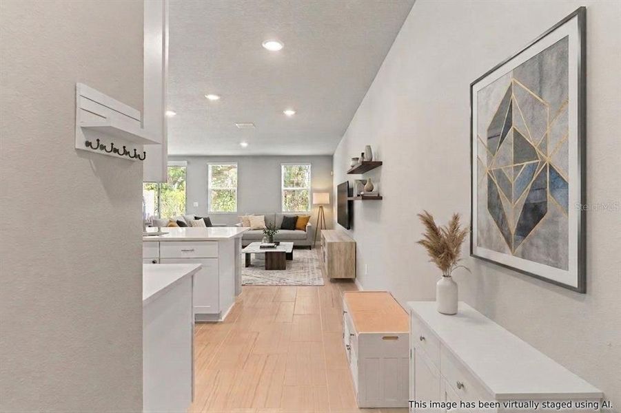 Furnished interior view inside a new home in , Wesley Chapel (Image 18).