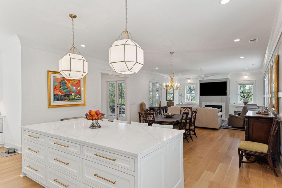 Furnished interior view inside a new home in Daniel Island Park, Charleston (Image 14).