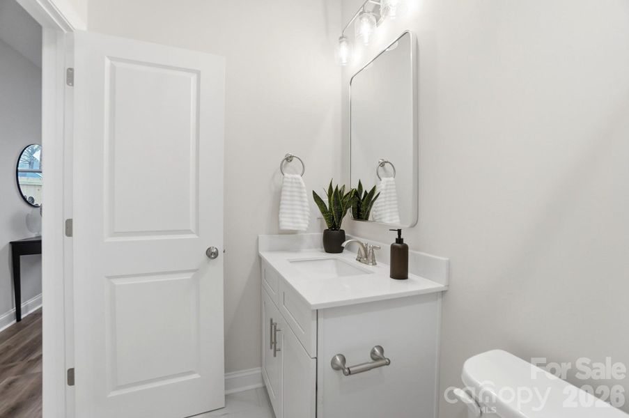 Furnished interior view inside a new home in , Charlotte (Image 11). Furnished interior view inside a new home in , Charlotte (Image 11).