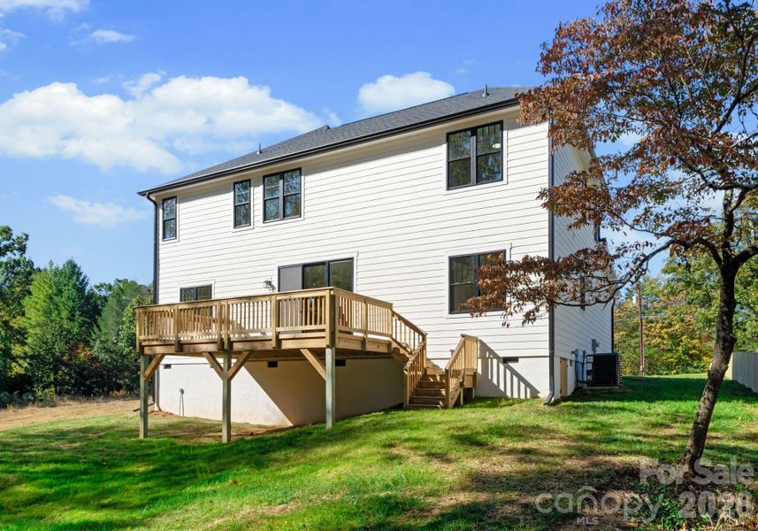 Exterior details and patio area of a home in , Mooresville (Image 3).