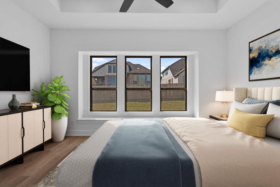 Primary Bedroom - Virtually Staged