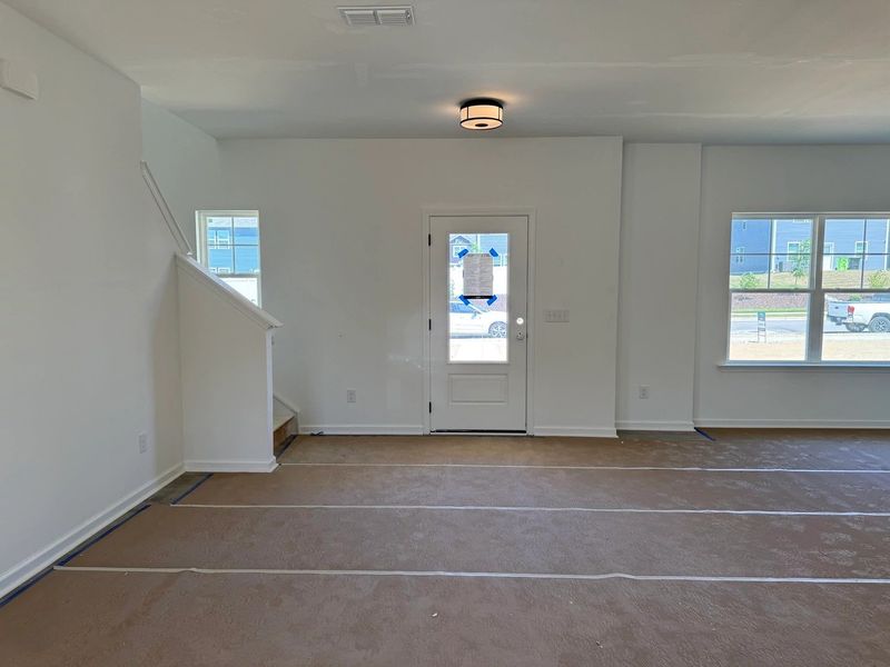 In-progress construction of a new home in The Point, Rolesville, NC (Image 8).