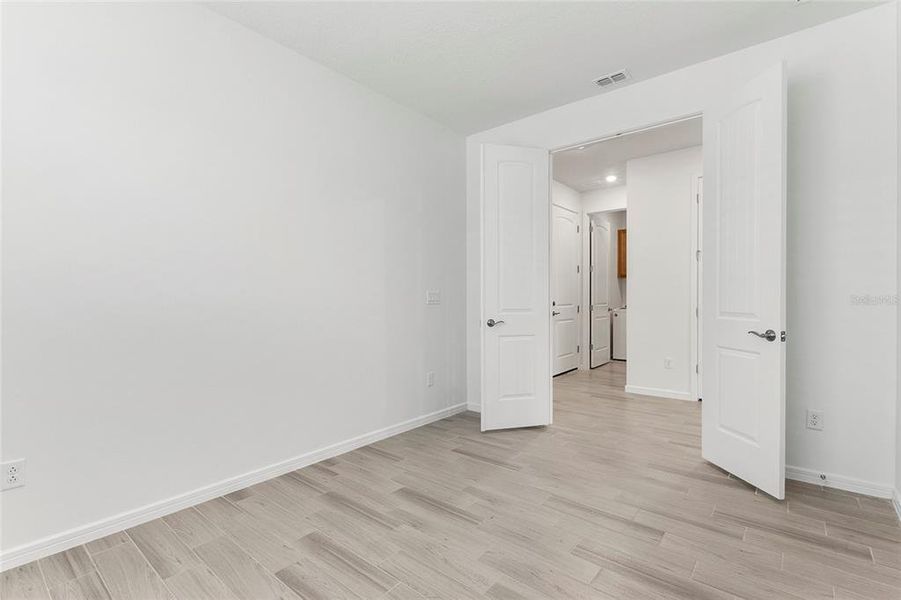 8' french doors into study, office