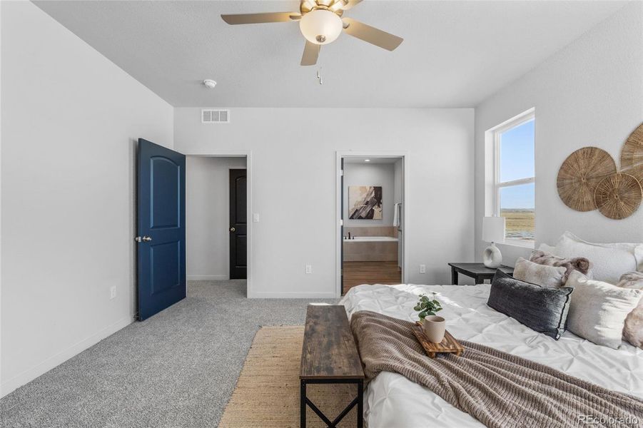 Furnished interior view inside a new home in , Pueblo West (Image 17).