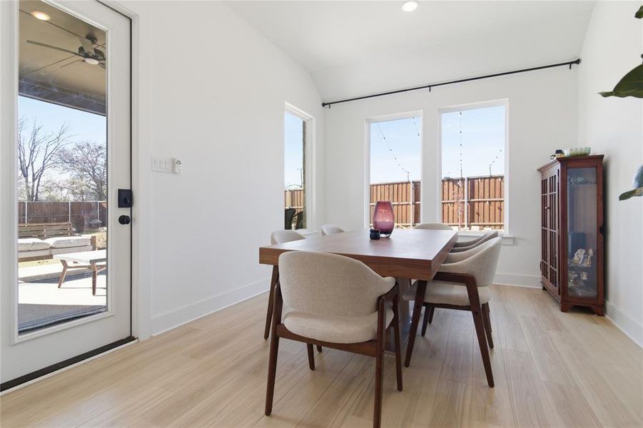 Furnished interior view inside a new home in , Hickory Creek (Image 17).