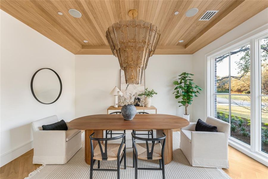 Furnished interior view inside a new home in , Dallas (Image 7).