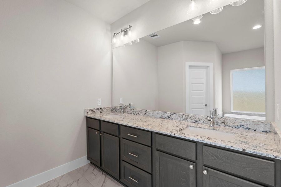 Furnished interior view inside a new home in Briarwood Crossing, Rosenberg (Image 14).