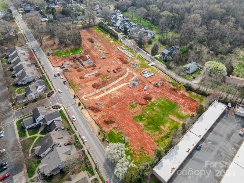 Aerial View of Parkside Commons