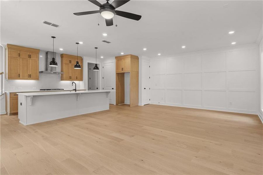 Spacious, unfurnished interior of a new home in Waterside Townhomes, Peachtree Corners (Image 22). Spacious, unfurnished interior of a new home in Waterside Townhomes, Peachtree Corners (Image 22).