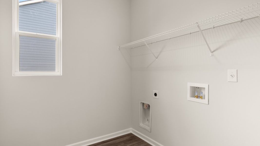 Spacious, unfurnished interior of a new home in Preserve at Dove Creek, Statham (Image 34).