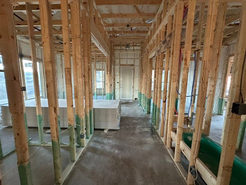 In-progress construction of a new home in Fannin Ranch, Leonard, TX (Image 15).