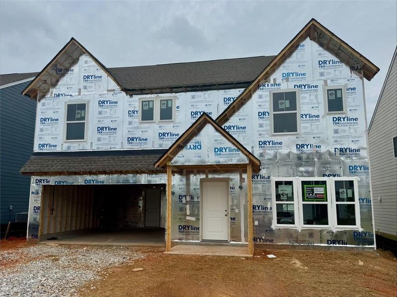 In-progress construction of a new home in Twin Lakes, Hoschton, GA (Image 6). In-progress construction of a new home in Twin Lakes, Hoschton, GA (Image 6).