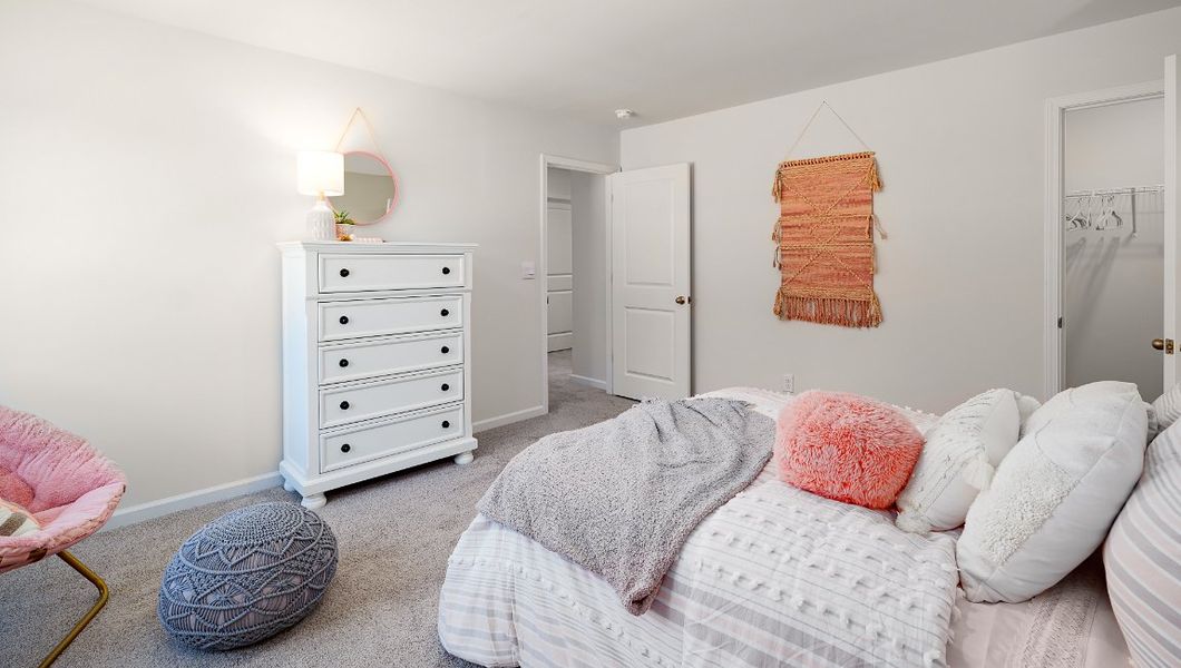 Furnished interior view inside a new home in The Hamptons at Hickory, Hickory (Image 16).