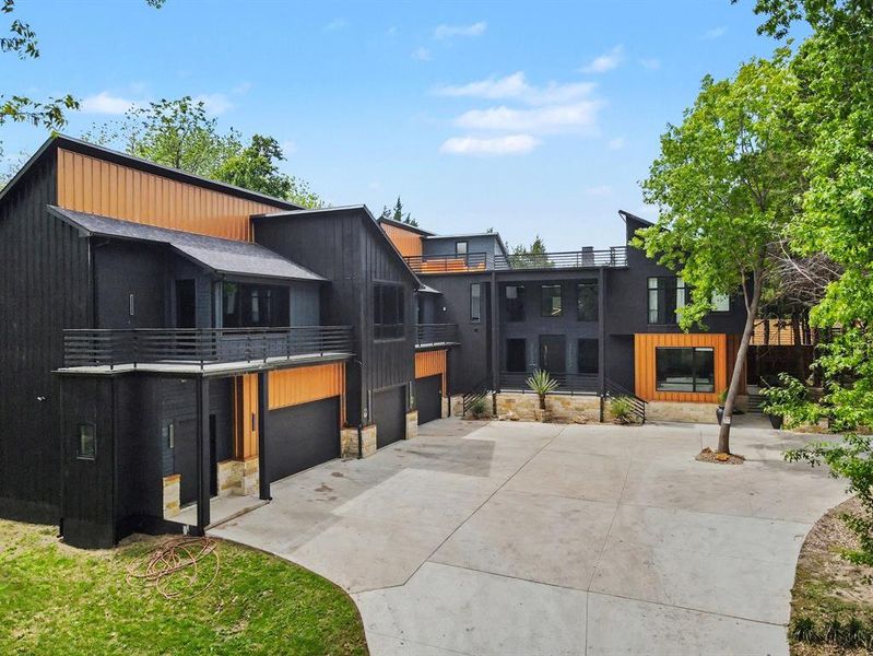 Front exterior of a new home in , Lancaster, TX, highlighting curb appeal (Image 25).