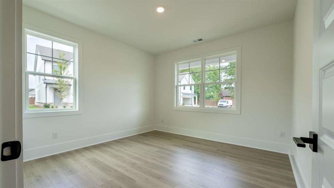 Spacious, unfurnished interior of a new home in The Village at Sandy Plains, Marietta (Image 34). Spacious, unfurnished interior of a new home in The Village at Sandy Plains, Marietta (Image 34).