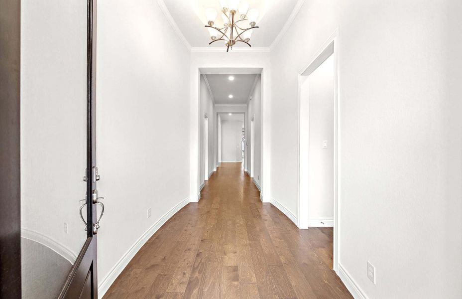 Spacious, unfurnished interior of a new home in Audubon 60′, Magnolia (Image 20).