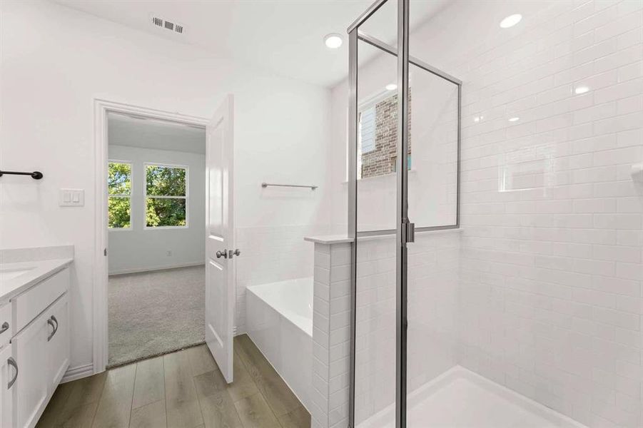 Furnished interior view inside a new home in Devonshire 40s, Forney (Image 5).