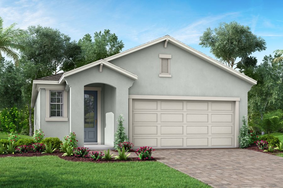 Representative exterior photo of a completed home built from the Pelican by Mattamy Homes in Pasadena Ridge, Zephyrhills, FL (Image 14). Representative exterior photo of a completed home built from the Pelican by Mattamy Homes in Pasadena Ridge, Zephyrhills, FL (Image 14).