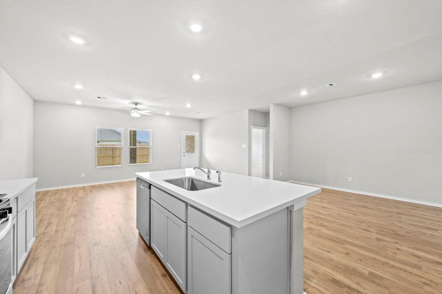 Furnished interior view inside a new home in Laurel Landing, Alvin (Image 13).