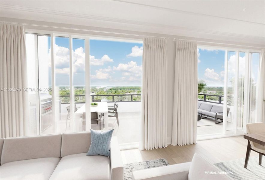 Furnished interior view inside a new home in , Juno Beach (Image 15). Furnished interior view inside a new home in , Juno Beach (Image 15).