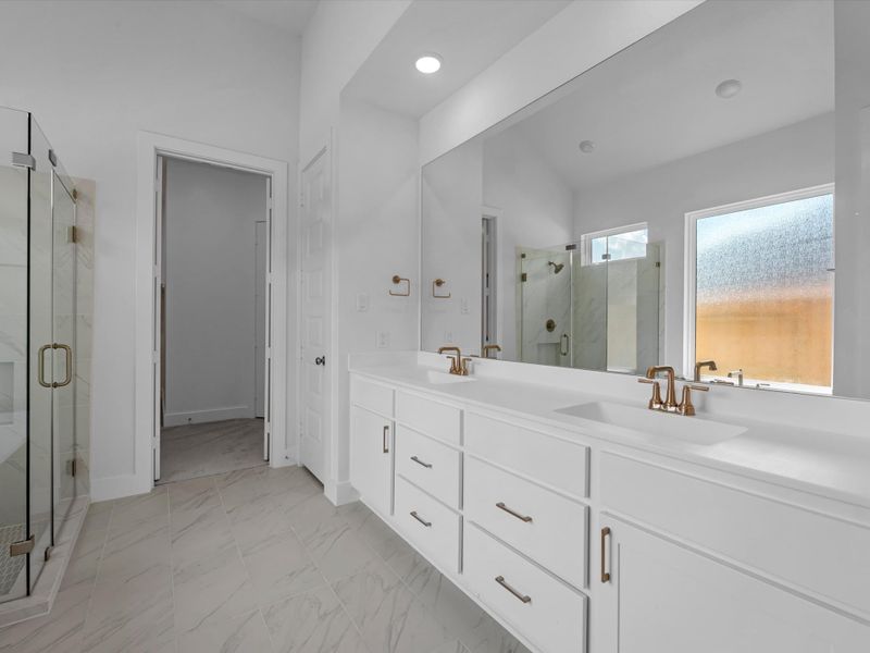 Furnished interior view inside a new home in Oakhill Reserve, Tomball (Image 7).