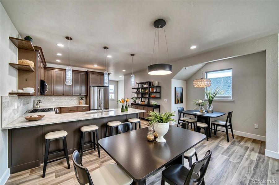 AI STAGED KITCHEN AREA