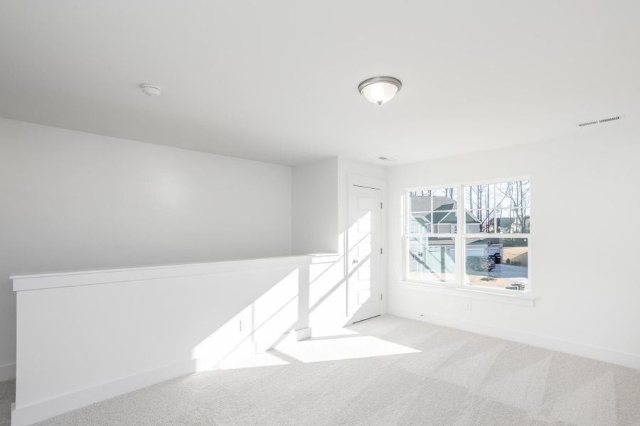 Spacious, unfurnished interior of a new home in Daniel Farms, Benson (Image 18). Spacious, unfurnished interior of a new home in Daniel Farms, Benson (Image 18).