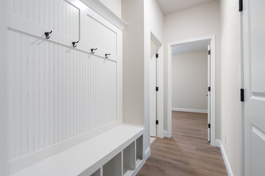 Representative unfurnished interior of a home built from the The Holly F by Davidson Homes LLC in Saddle Creek Ranch, Cibolo (Image 17). Representative unfurnished interior of a home built from the The Holly F by Davidson Homes LLC in Saddle Creek Ranch, Cibolo (Image 17).
