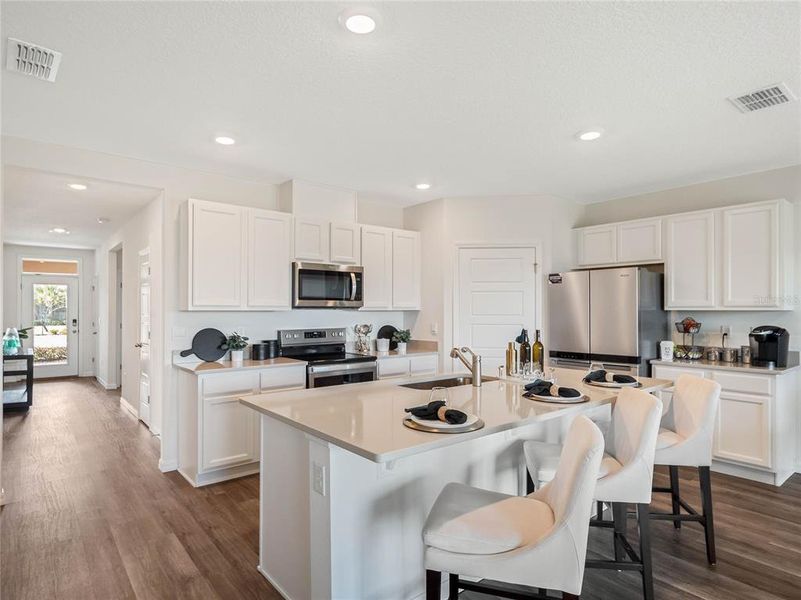 Furnished interior view inside a new home in Villamar, Winter Haven (Image 21).