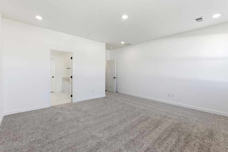 A room with white walls.