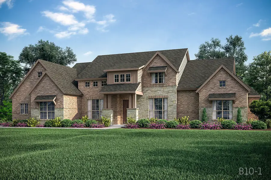Representative exterior photo of a completed home built from the Dublin by John Houston Homes in Valor Estates, Temple, TX (Image 4).