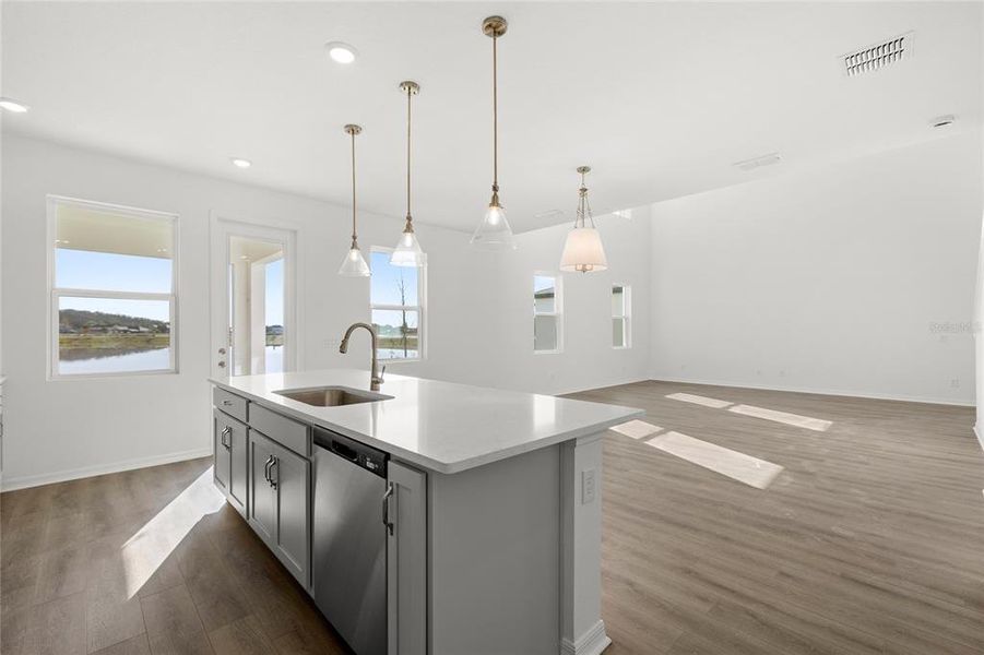 Furnished interior view inside a new home in , Kissimmee (Image 15).