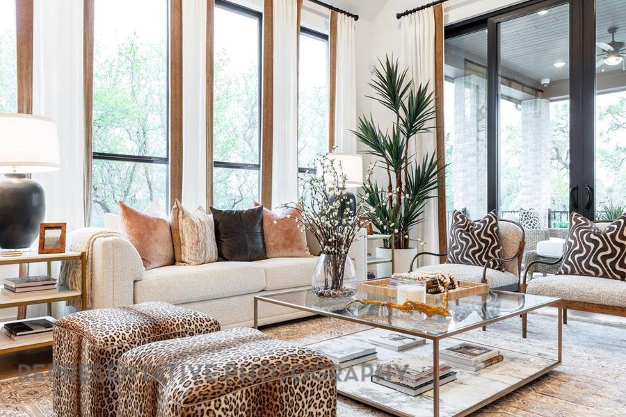 Furnished interior view inside a new home in Two Step Farm: 60ft. lots, Montgomery (Image 17). Furnished interior view inside a new home in Two Step Farm: 60ft. lots, Montgomery (Image 17).