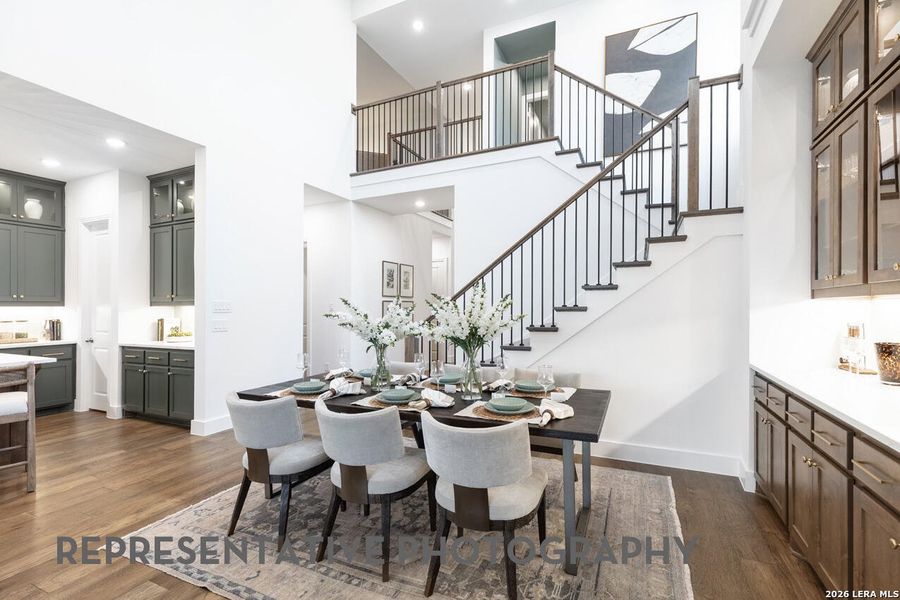 Furnished interior view inside a new home in The Ranches at Creekside, Boerne (Image 8). Furnished interior view inside a new home in The Ranches at Creekside, Boerne (Image 8).