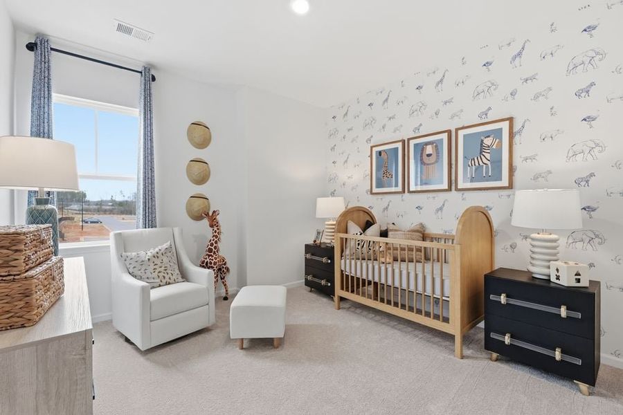 Furnished interior view inside a new home in Terraces at the Exchange, Indian Land (Image 20).