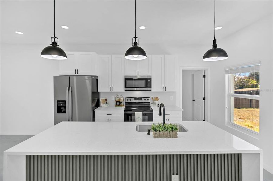 Furnished interior view inside a new home in , Punta Gorda (Image 15).