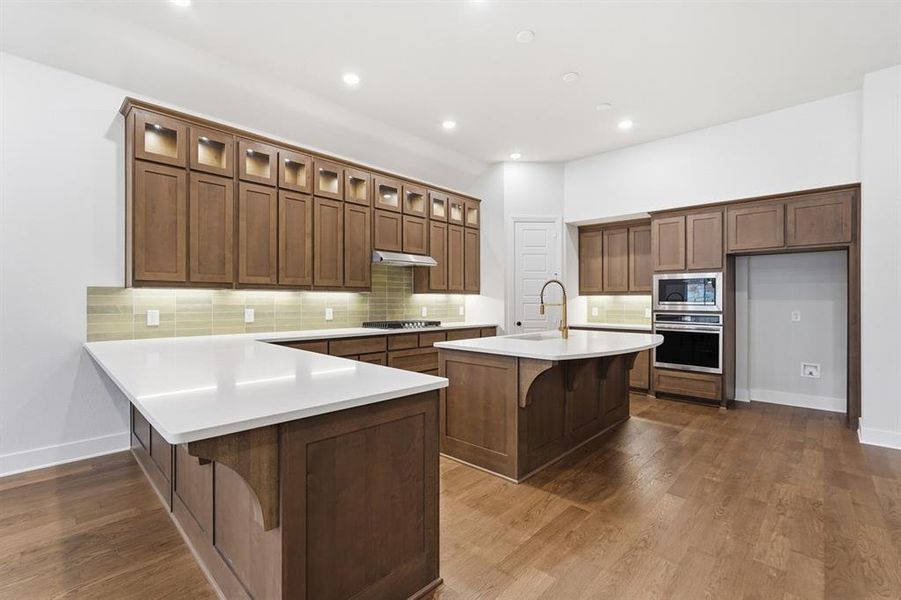 Furnished interior view inside a new home in Devonshire, Forney (Image 4). Furnished interior view inside a new home in Devonshire, Forney (Image 4).