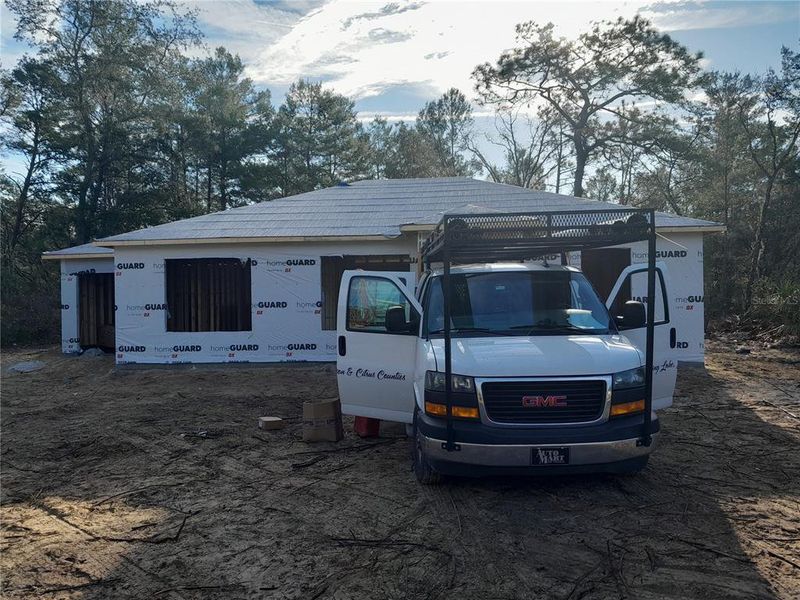 59 Fisher Ct is under construction.