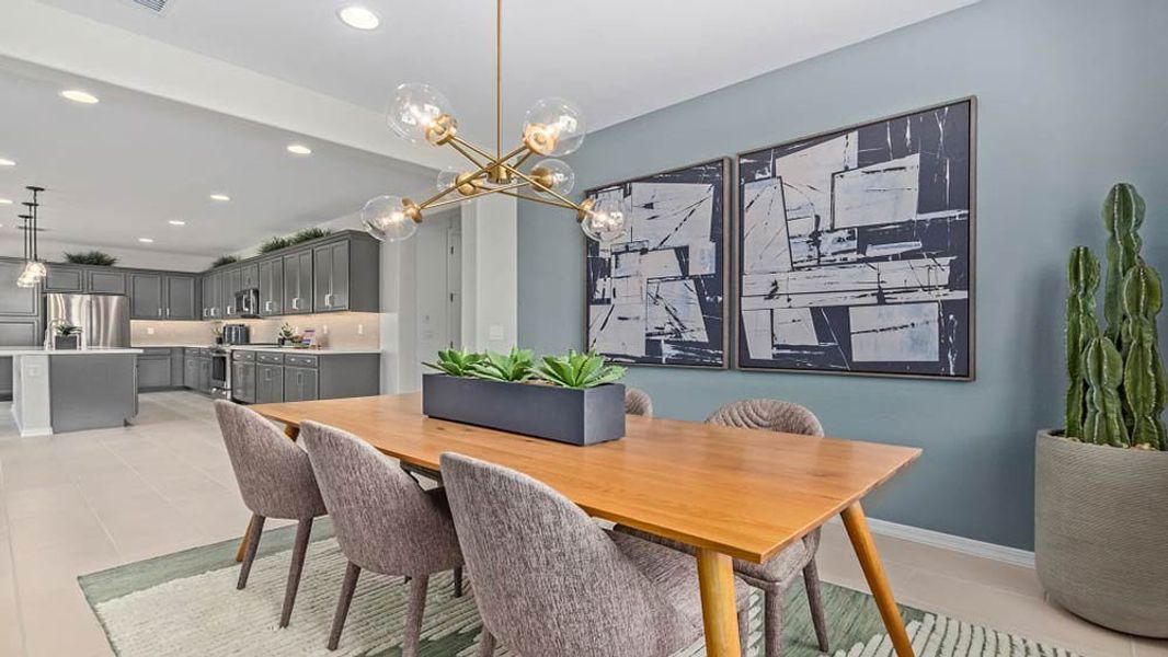 Representative furnished interior of a home built from the Champlain by Taylor Morrison in Mystic Discovery Collection, Peoria (Image 62). Representative furnished interior of a home built from the Champlain by Taylor Morrison in Mystic Discovery Collection, Peoria (Image 62).