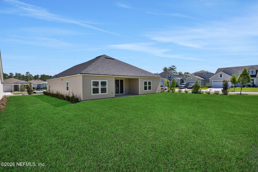 Exterior details and patio area of a home in Hyland Trail, Green Cove Springs (Image 29). Exterior details and patio area of a home in Hyland Trail, Green Cove Springs (Image 29).