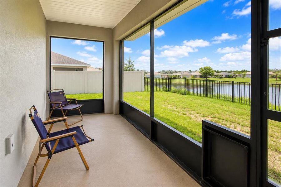 Exterior details and patio area of a home in , Harmony (Image 3). Exterior details and patio area of a home in , Harmony (Image 3).