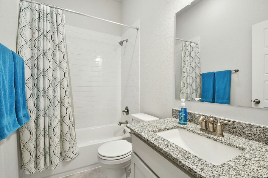 Furnished interior view inside a new home in The Crossvine 45’, Schertz (Image 30).