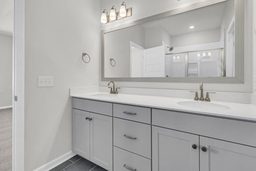 Furnished interior view inside a new home in Six Oaks, Summerville (Image 8).