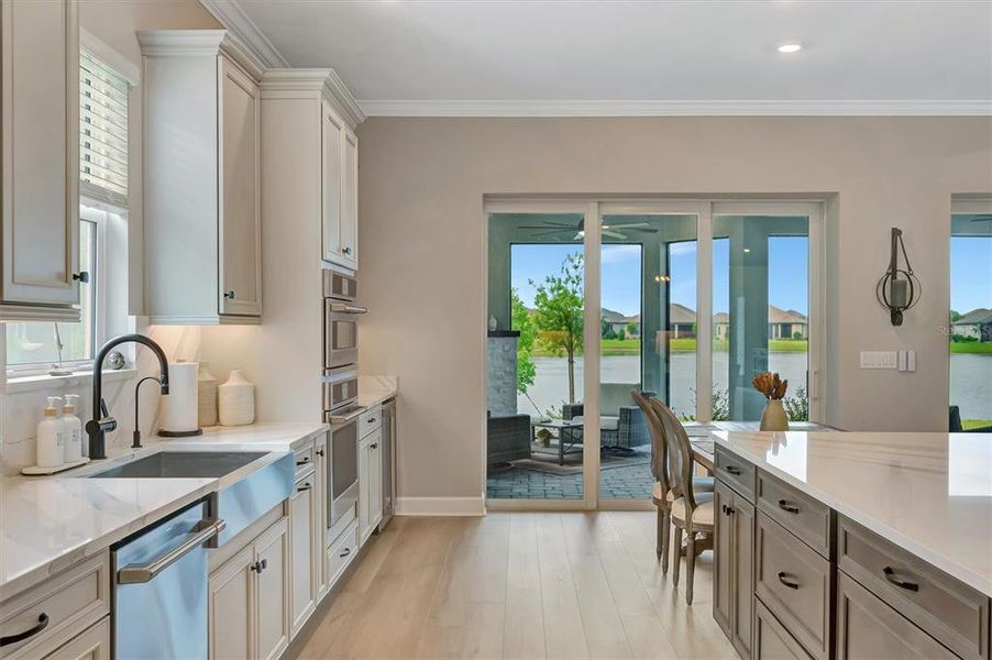 Furnished interior view inside a new home in , Palmetto (Image 32).