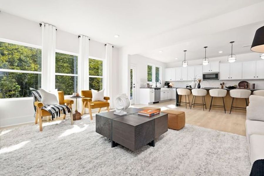 Representative furnished interior of a home built from the TA3000 by True Homes in Westbrook Falls, Colfax (Image 8). Representative furnished interior of a home built from the TA3000 by True Homes in Westbrook Falls, Colfax (Image 8).