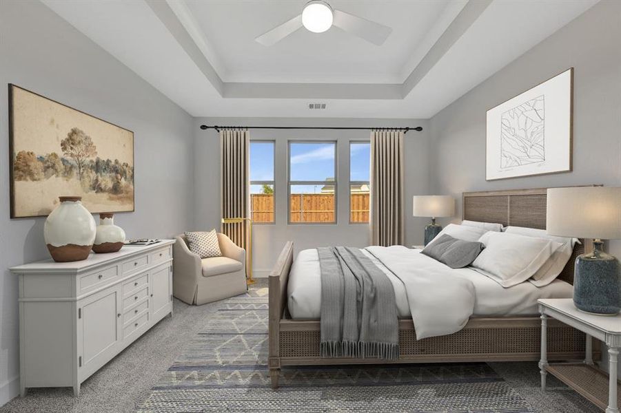 Furnished interior view inside a new home in Gateway Parks, Forney (Image 14). Furnished interior view inside a new home in Gateway Parks, Forney (Image 14).